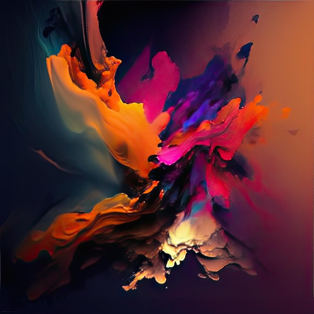 Abstract elegant background design to use as backdrop on a dark background Generative AI