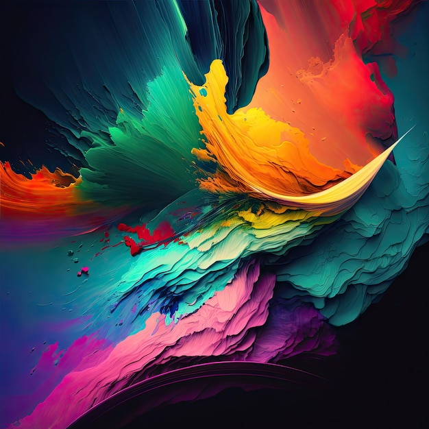 Abstract elegant background design to use as backdrop on a dark background Generative AI