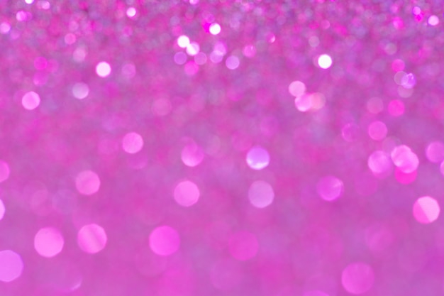 Abstract elegant pink purple glitter vintage sparkle with bokeh defocused