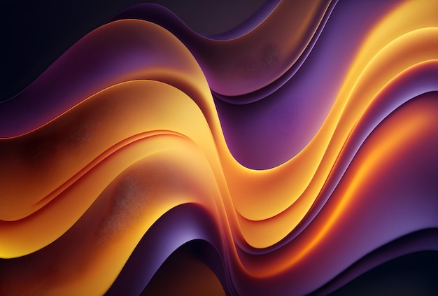 Abstract elegant shapes background, fluid gradient colors