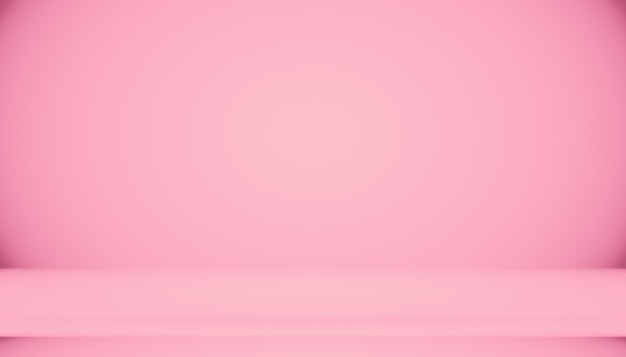 Abstract empty smooth light pink studio room background, Use as montage for product display,banner,template.