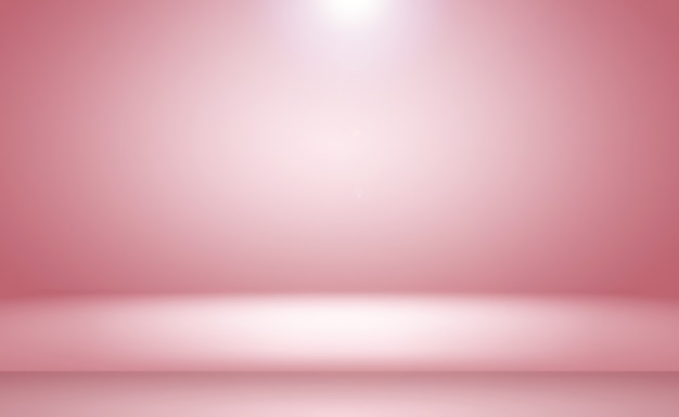 Abstract empty smooth light pink studio room background, Use as montage for product display,banner,template.