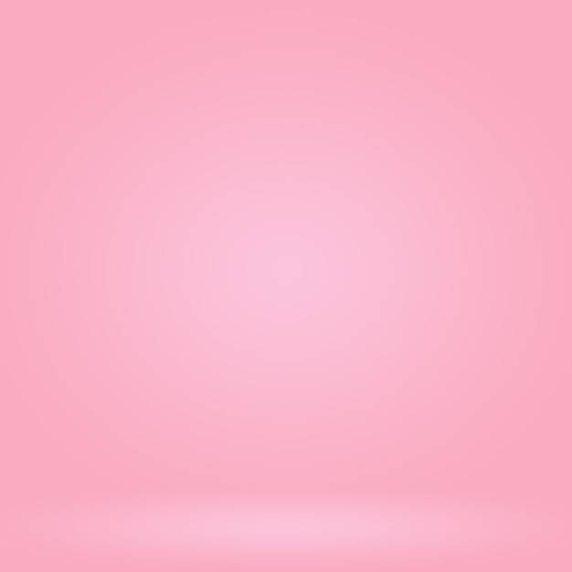 Abstract empty smooth light pink studio room background use as montage for product displaybannertemp...