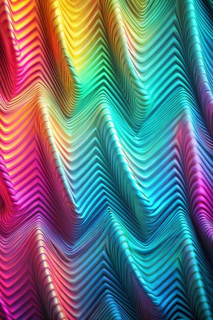 abstract fabric background Color gradient Geometric Lines stripes waves drapery Noise grain rough coarse Bright neon shades Light shine shine Design Template