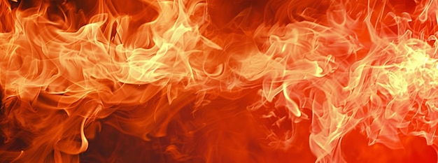 Abstract Fire Flames Background