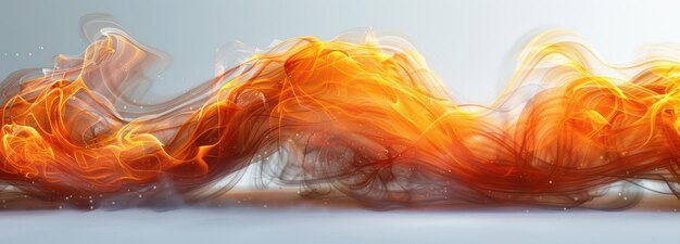 Photo abstract fire flames background