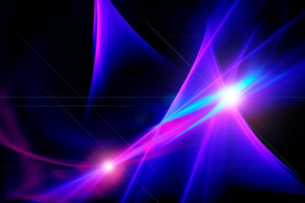 abstract flash light background with neon lights