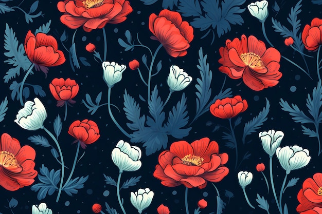 abstract floral background