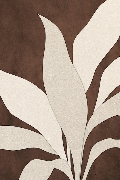 Abstract, flowers, leaves. Skin texture background. The fashion of modern art wall