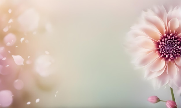 Abstract flowers nature beauty blurred backdrop