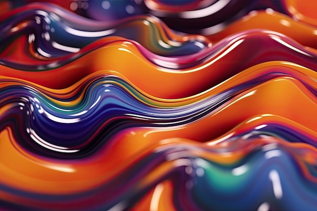 Abstract fluid art background