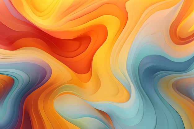 Abstract fluid background with liquid marble texture