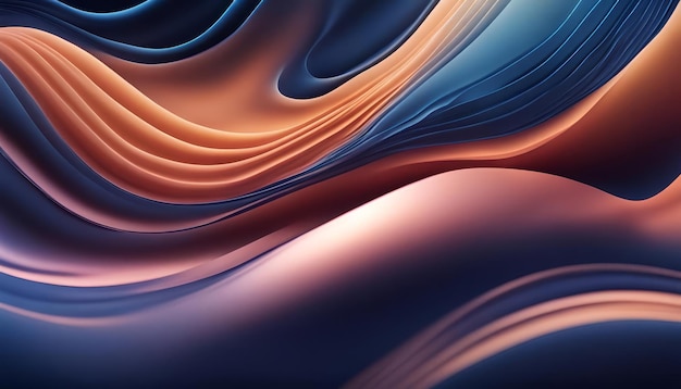 Abstract Fluid Color Wave for Captivating and Dynamic Backgrounds