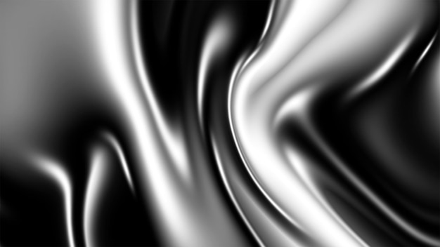 Abstract fluid liquid metal background