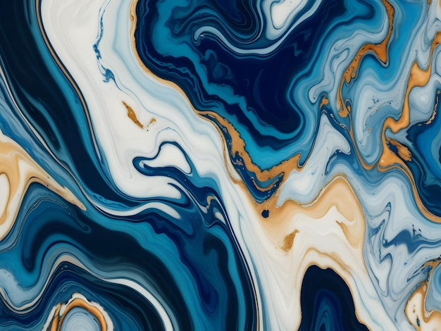 Abstract fluid marble pattern seamless texture