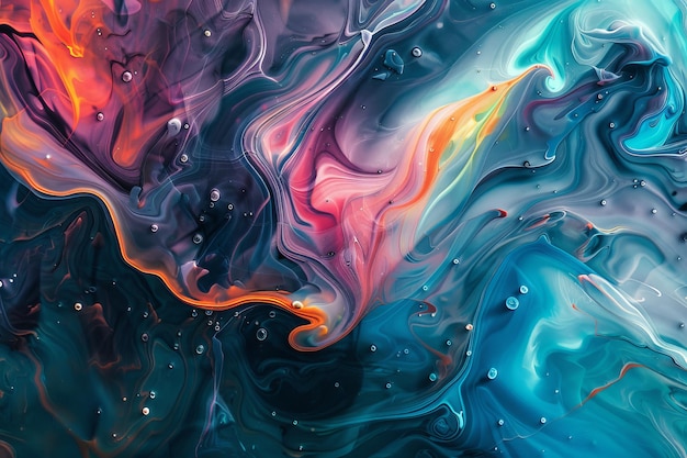 abstract fluid true color background