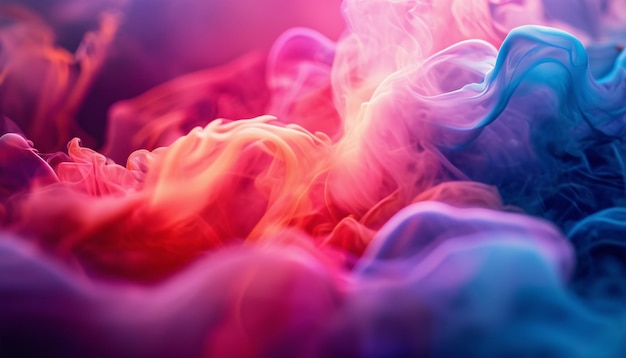 Photo abstract fluidity artwork of watercolor effects