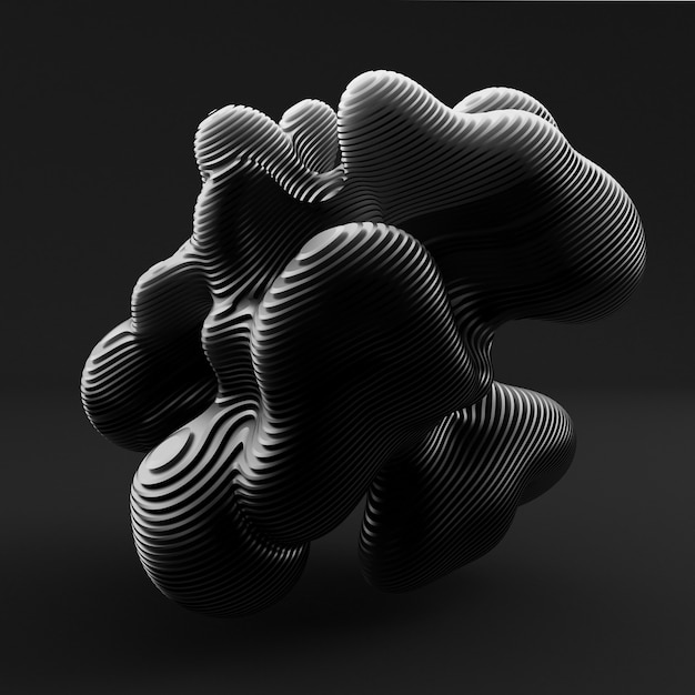 Abstract form illustration