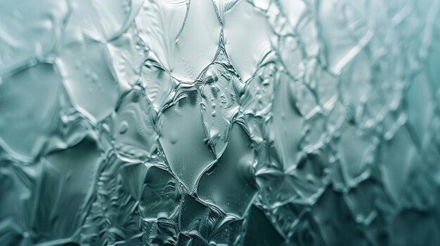 Abstract Frosted Glass Texture Elegance CloseUp View PNG