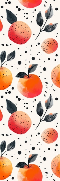 Abstract Fruit Pattern