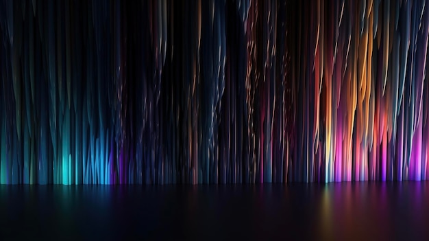 Abstract futuristic 3d wallpaper