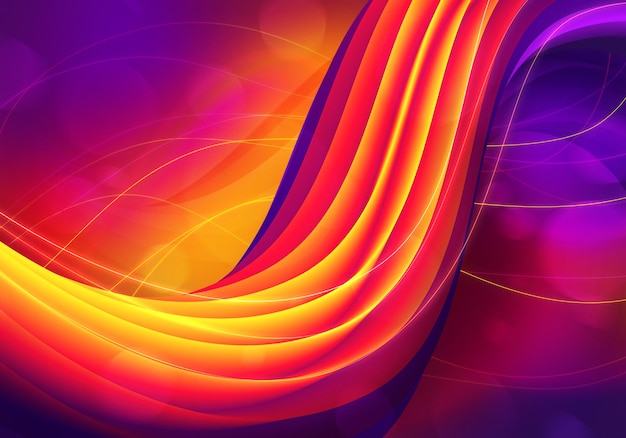 Abstract futuristic light yellow and violet background