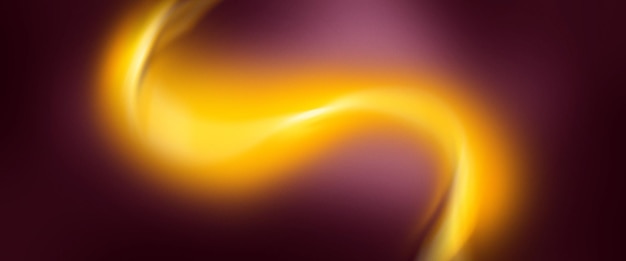 Abstract futuristic yellow light background