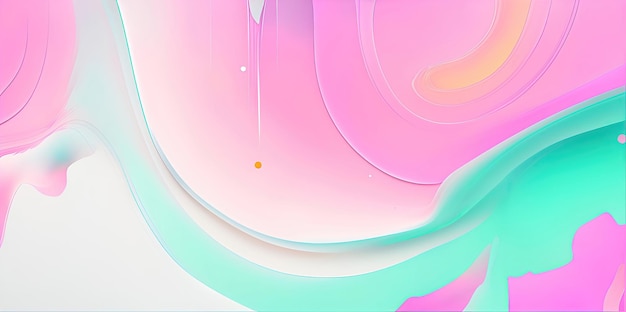 Abstract generated background in bright glowing colors