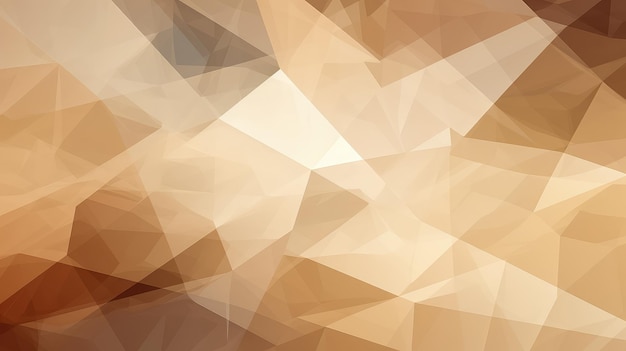 Abstract Geometric Art A Harmonious Blend of Beige and Brown Tones Creating a Captivating Background