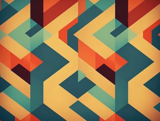 Abstract Geometric Background Pattern Wallpaper AI Generative