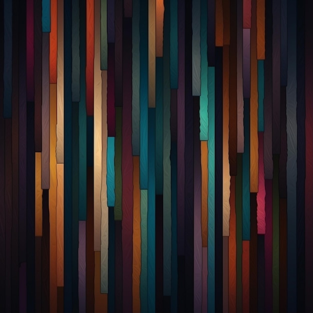 Abstract geometric background with colorful stripes Vector illustration