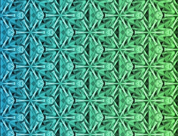 Abstract geometric colored background based on hexagonal grid