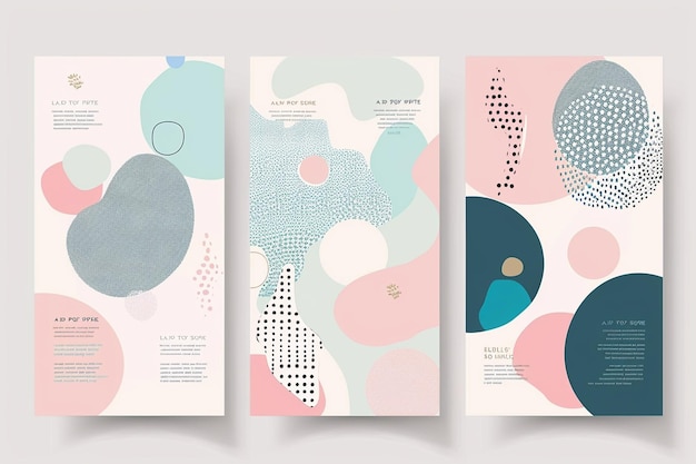 Abstract geometric flyer