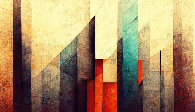 abstract geometric lines texture blocks