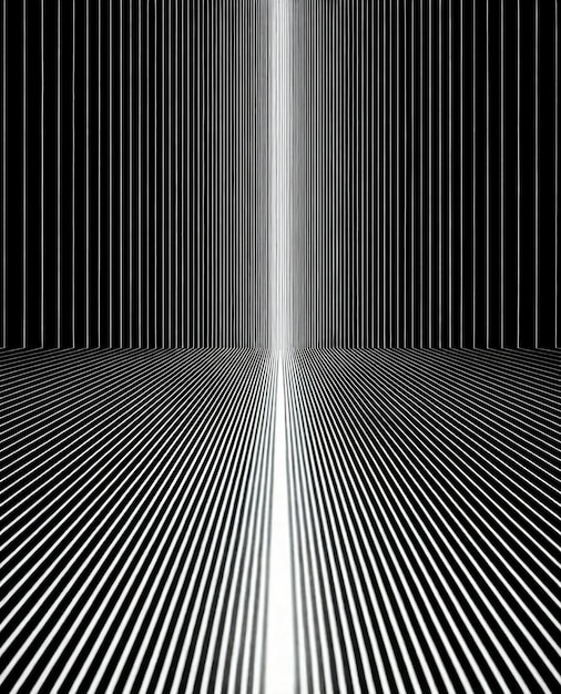 Photo abstract geometric lines