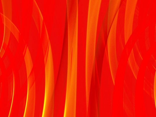 Abstract geometric orange background for design. abstract fire background with smooth soft lines