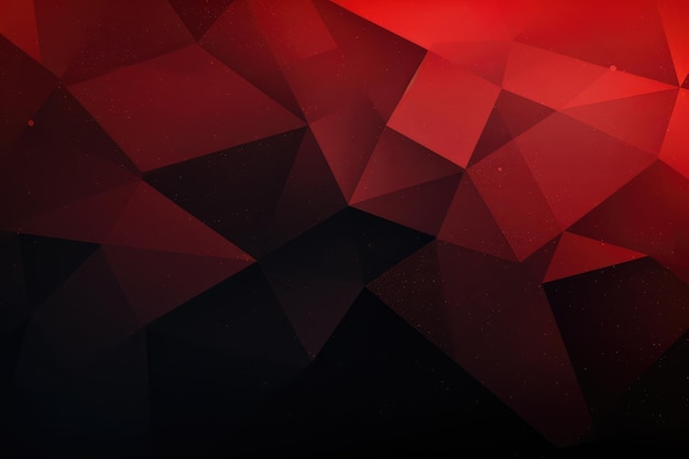 Abstract geometric red grainy gradient background