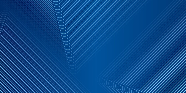 Abstract geometrical and blue with wavy line surface