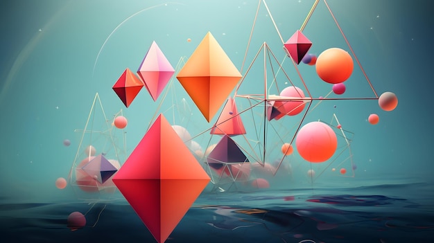 Abstract Geometries Exploring Tetrahedral Symmetry