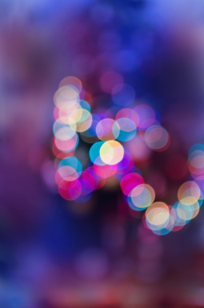 Abstract glitter bokeh background