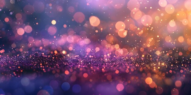 Abstract glitter lights background