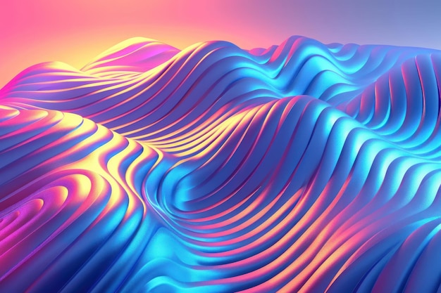 Abstract glow 3D Background design web site