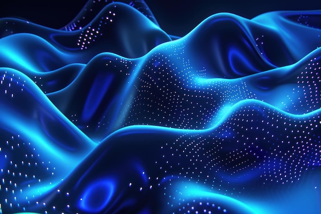 Abstract glow 3D Background design web site