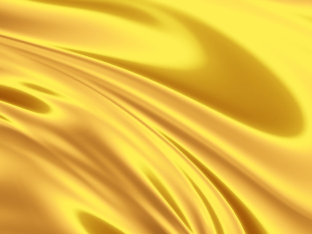 Abstract gold background with smooth lines