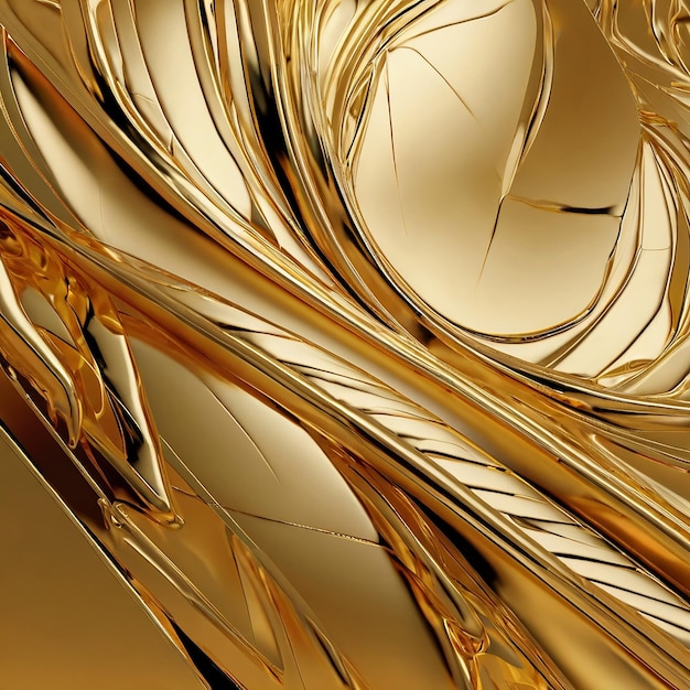 Photo abstract gold background