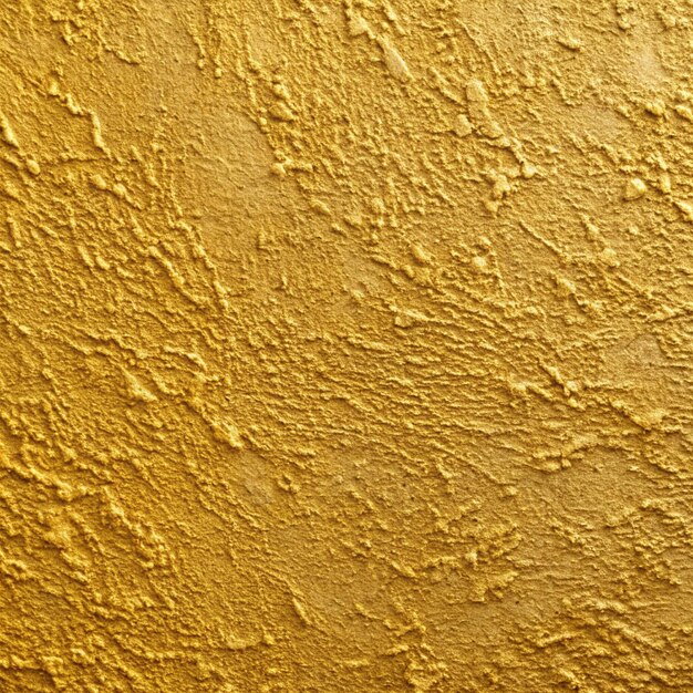 Abstract gold stucco wall texture plaster yellow pattern background