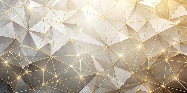 Abstract golden white background Geometric texture