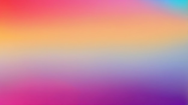 Abstract Gradient Background in Vibrant Colors