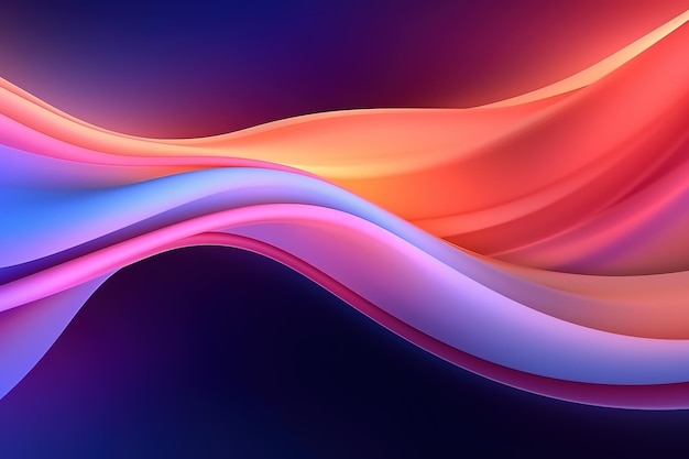 abstract gradient background with beautiful shining lines