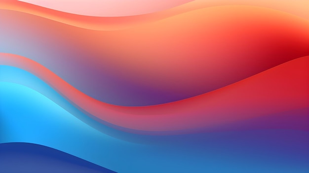 Abstract Gradient Colorful Transition